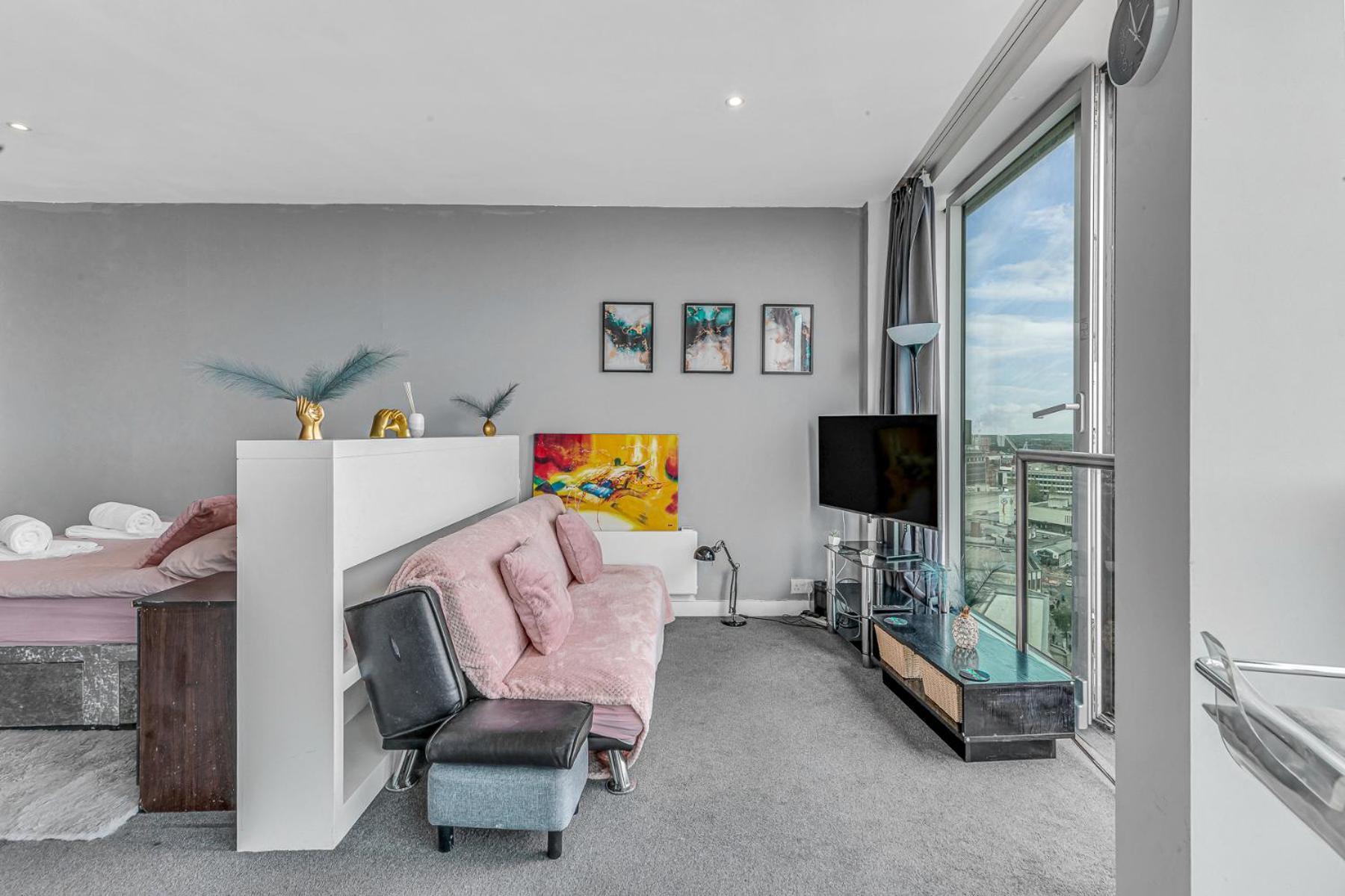 2-Bed Studio At The Heart Of Birmingham City Center Exterior foto
