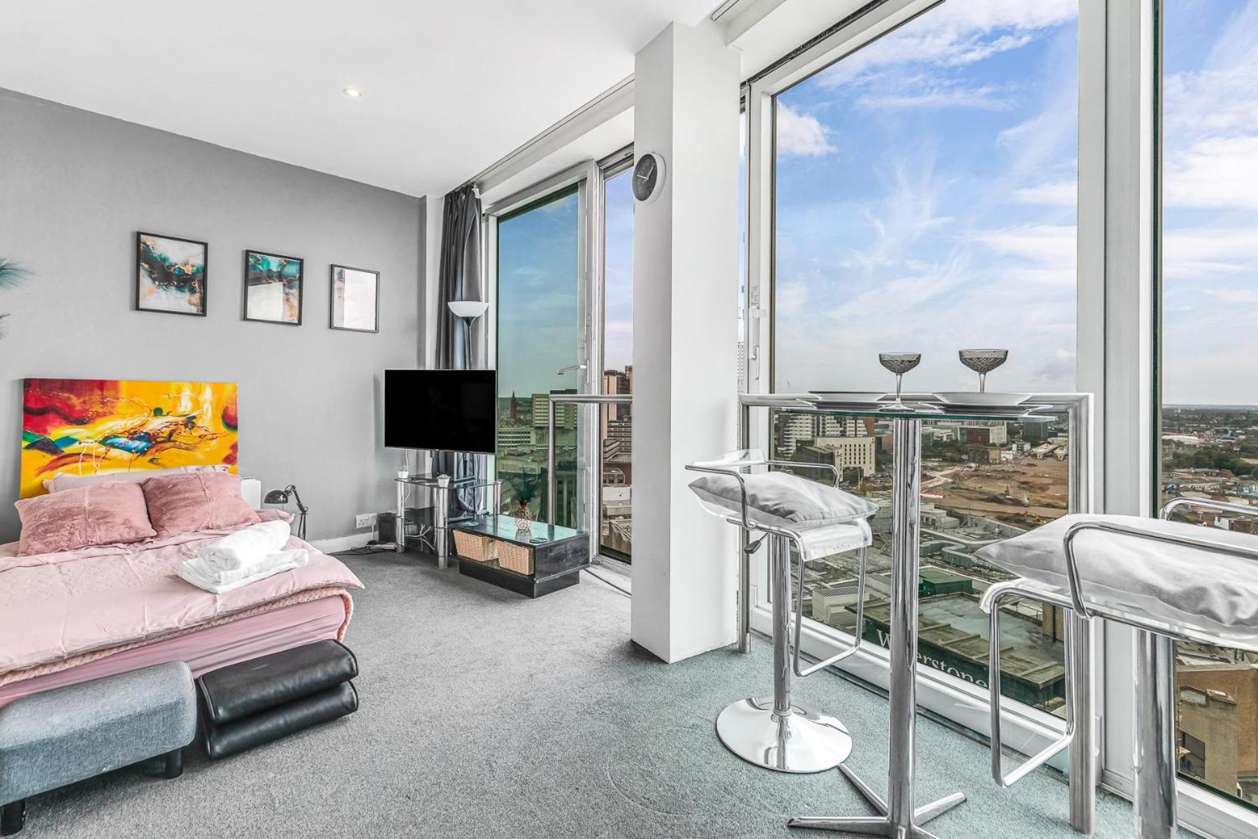 2-Bed Studio At The Heart Of Birmingham City Center Exterior foto